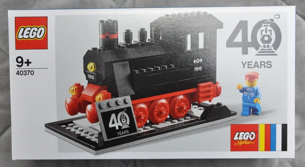 LEGO 40370 Trains 40th Anniversary Set RARE RETIRED VIP GIFT