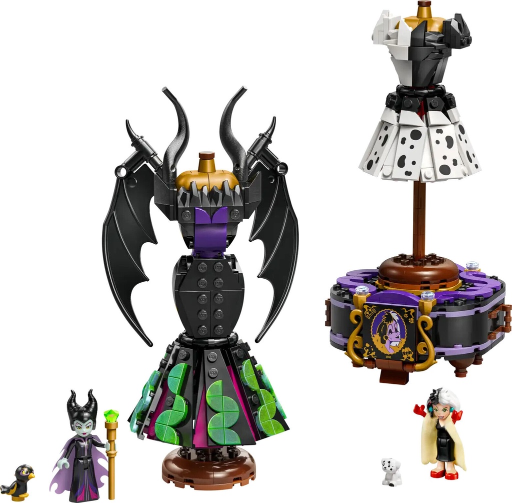 LEGO 43262 Disney Maleficents and Cruella De Vils Dresses