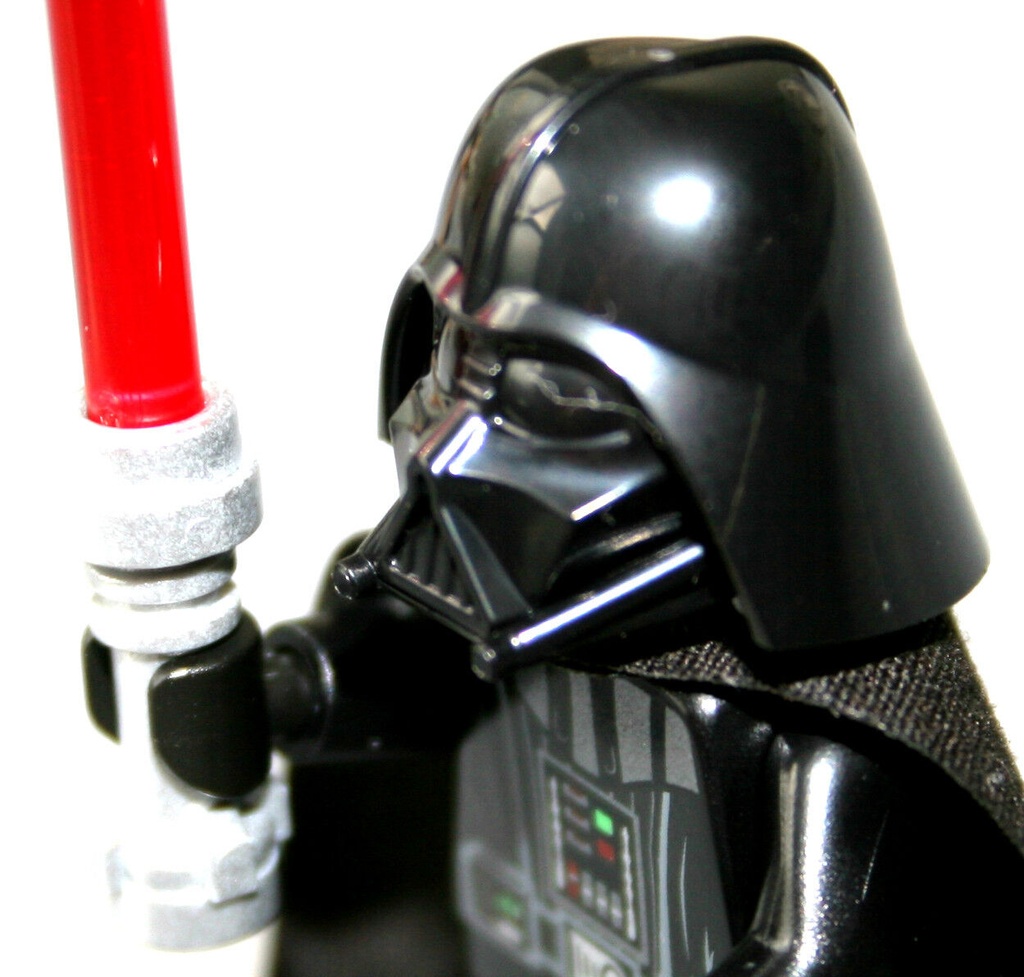 Darth Vader Minifigure Type 2 Helmet Light Saber Lego 75093 Star Wars 2015