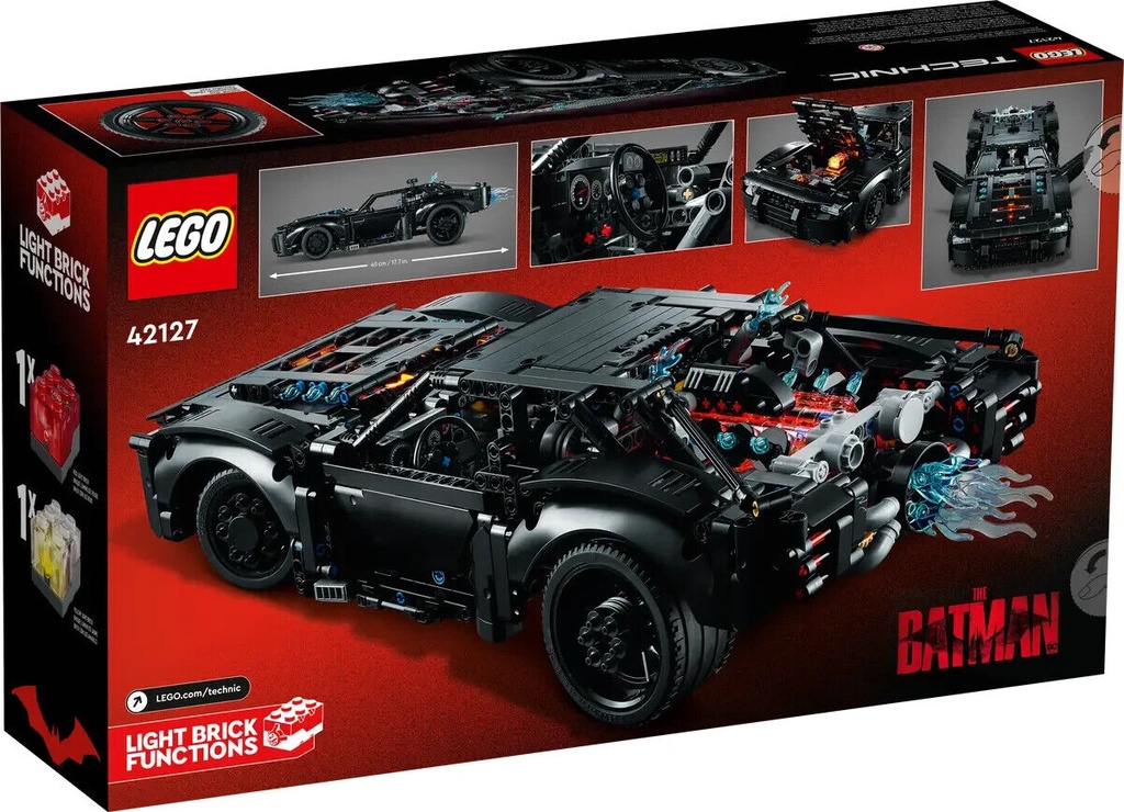 LEGO TECHNIC THE BATMAN BATMOBILE 42127  Mint condition