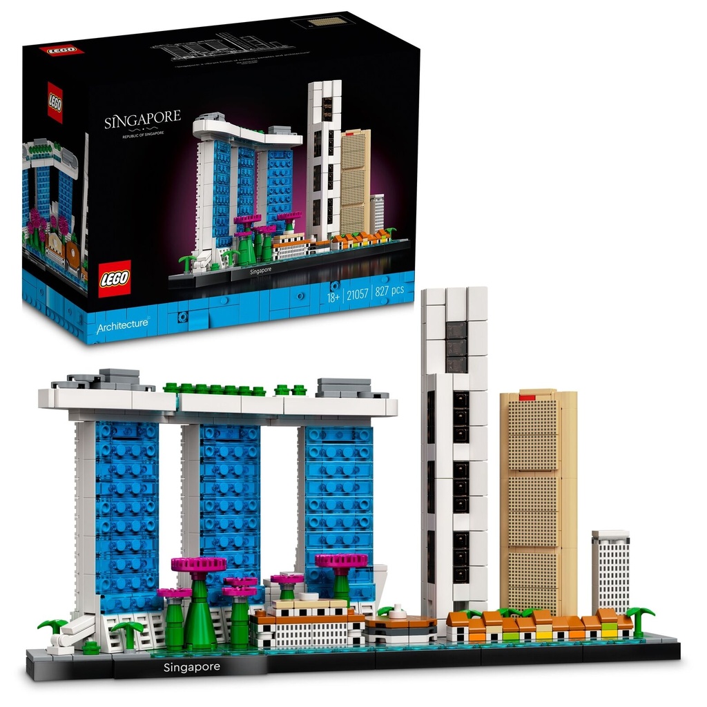 Lego 21057 Architecture Singapore  Retired Dec 2024