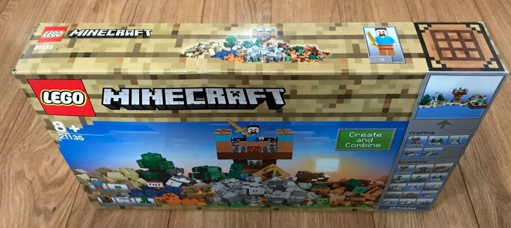 Lego 21135 Minecraft  The Crafting Box 20 717 pcs 8NEW lego