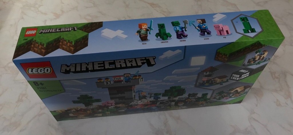 Lego 21161 Minecraft  The Crafting Box 30 564 pcs 8NEW lego