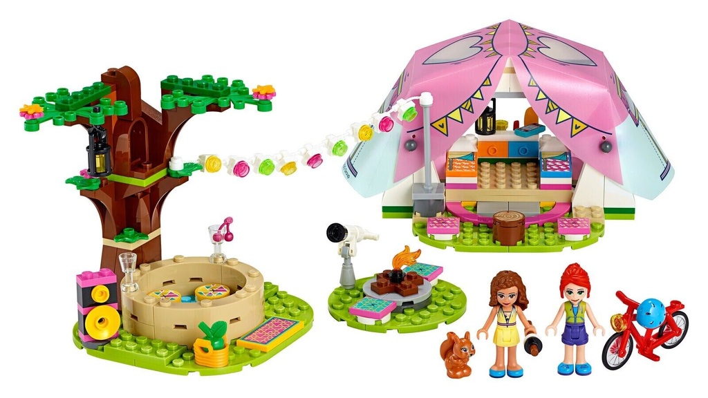 Lego 41392 Nature Glamping 241 Pieces Ages 6 Yrs  RETIRED