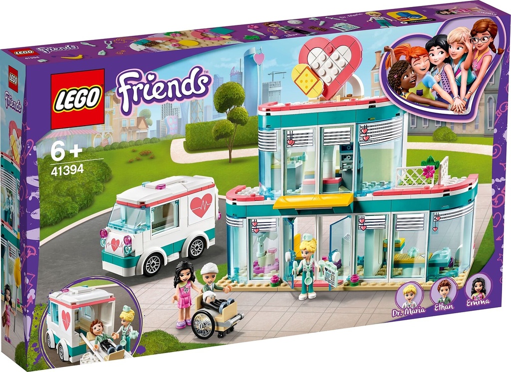 Lego 41394 Friends Heartlake City Hospital  Retired Dec 2021