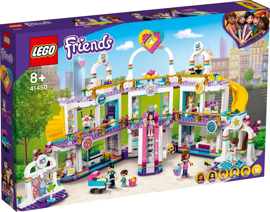 Lego 41450 Friends Heartlake City Shopping Mall  Retired Dec 2022