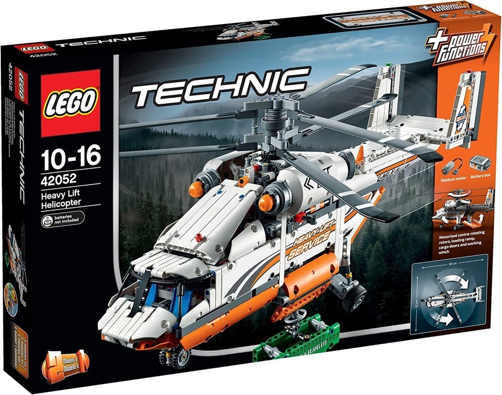 LEGO 42052 Technic Heavy Lift Helicopter NO BOX