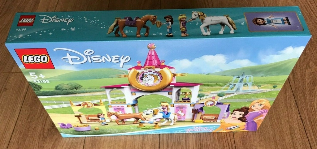 Lego 43195 Disney Belle Repunzels Royal Stables  239 pcs 5 Lego