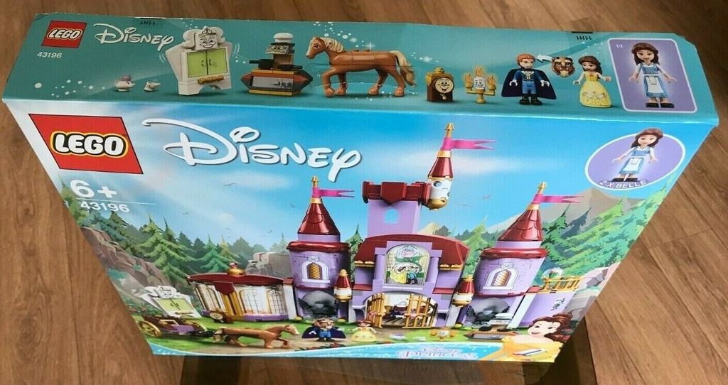 Lego 43196 Disney Belle and The Beasts castle 505 pieces Age 6 lego