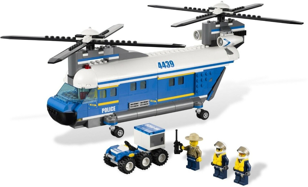 LEGO 4439 City HeavyLift Helicopter  Discontinued 2012 Forest Police