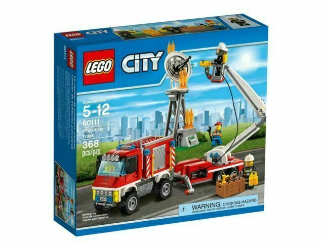Lego 60111 City Fire Utility Truck  Retired Dec 2018