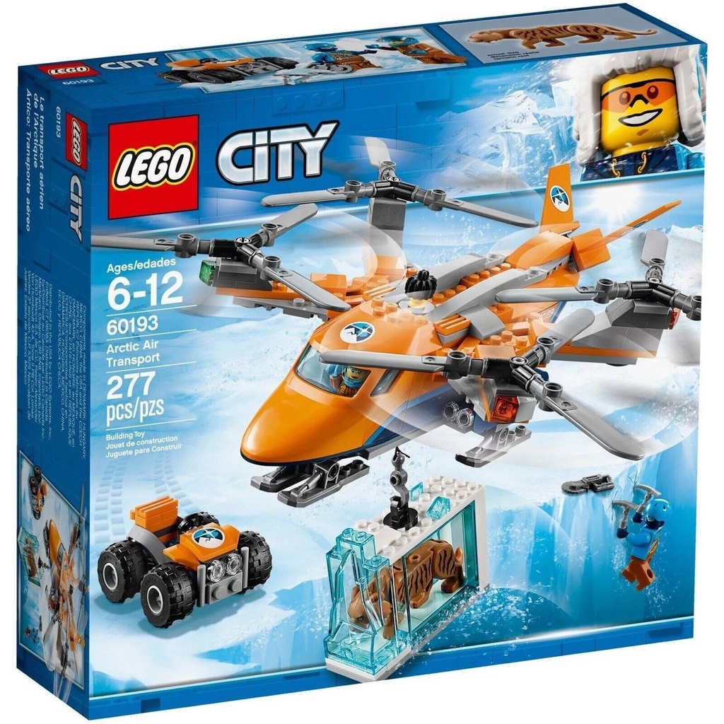 LEGO 60193 Arctic Air Transport NO BOXBOOK