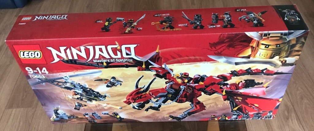 LEGO 70653  Ninjago Firstbourne 882 PCS lego
