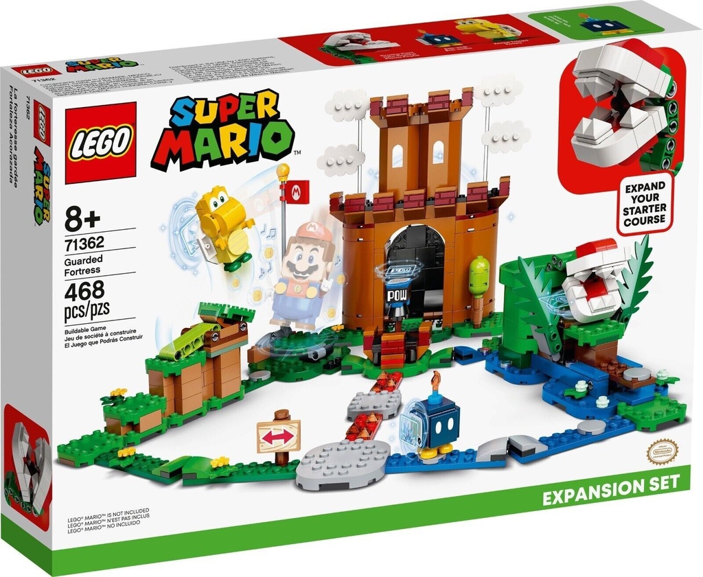 LEGO 71362 Super Mario Guarded Fortress NO BOXBOOK