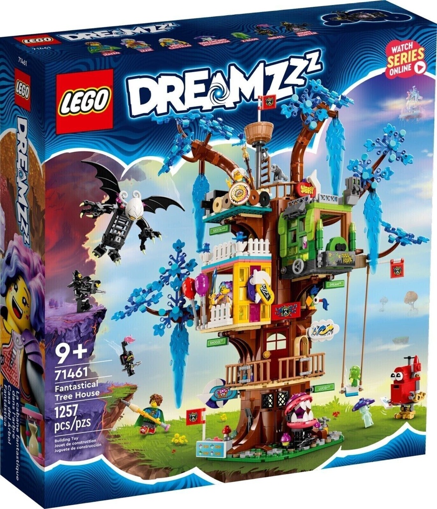 Lego 71461 Fantastical Tree House 1257 Pieces Ages 9 Yrs IN BOX
