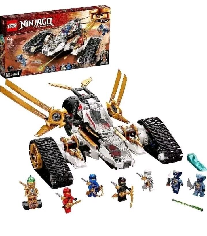 LEGO 71739  NINJAGO Legacy Ultra Sonic Raider Retired Set and