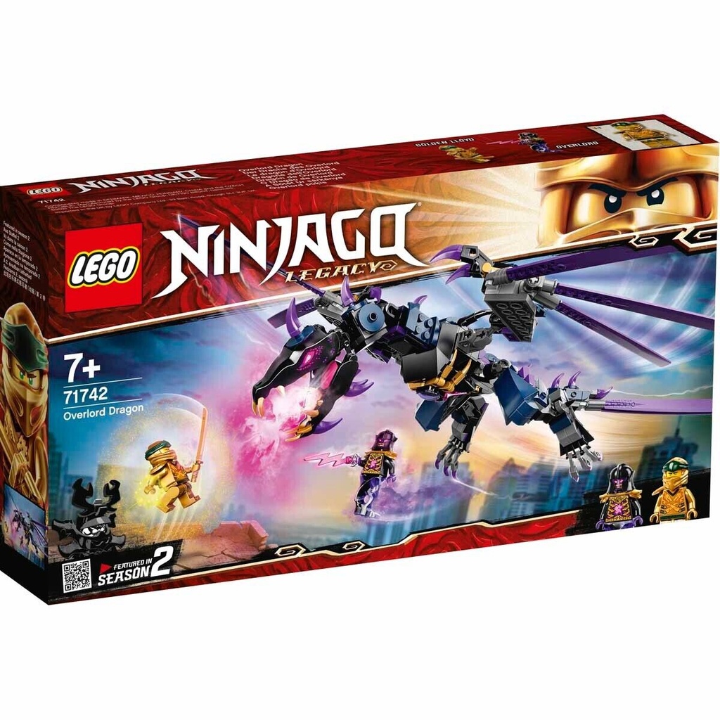 LEGO 71742 NINJAGO OVERLORD DRAGON