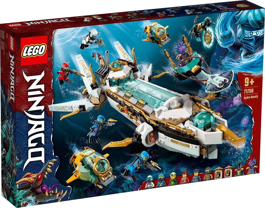 Lego 71756 NINJAGO Hydro Bounty  Retired Dec 2023
