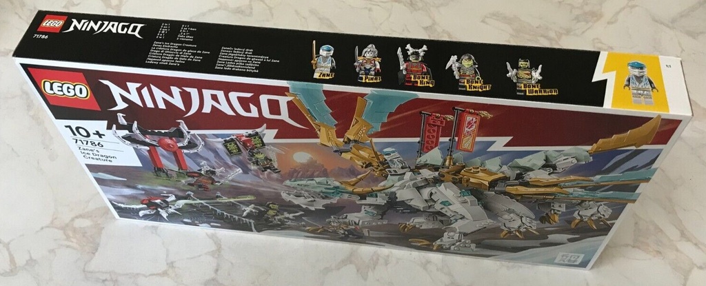 LEGO 71786 Ninjago Zanes Ice Dragon creature 973 pcs 10 lego