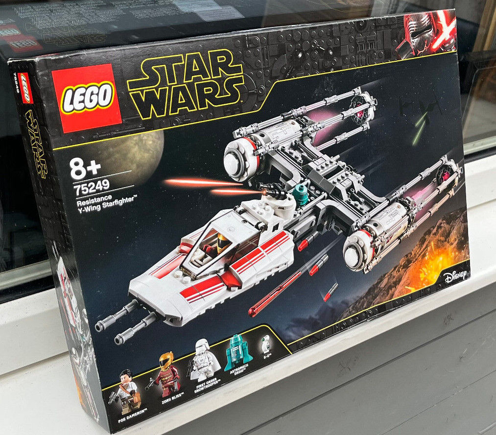 LEGO 75249 STAR WARS RESISTANCE YWING STARFIGHTERa RETIRED PLAYSET