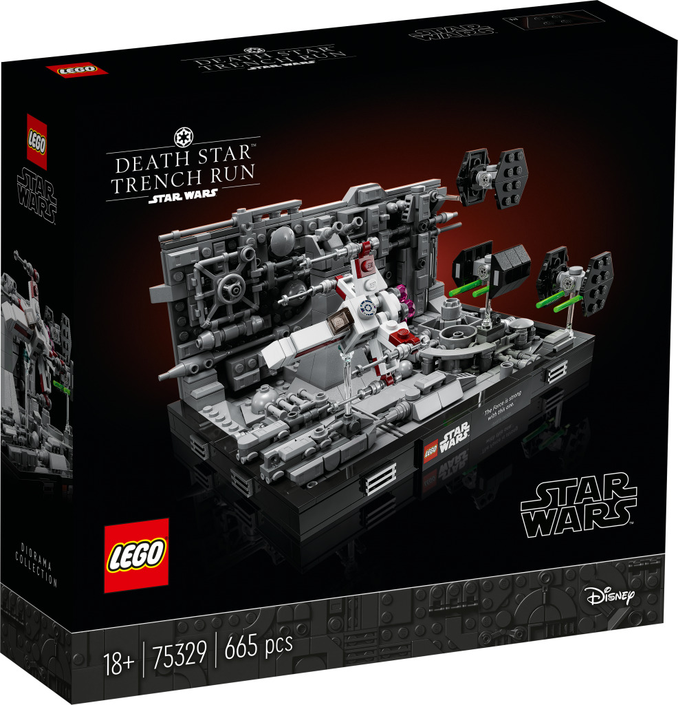 LEGO 75329 STAR WARS TRENCH RUN DIORAMA