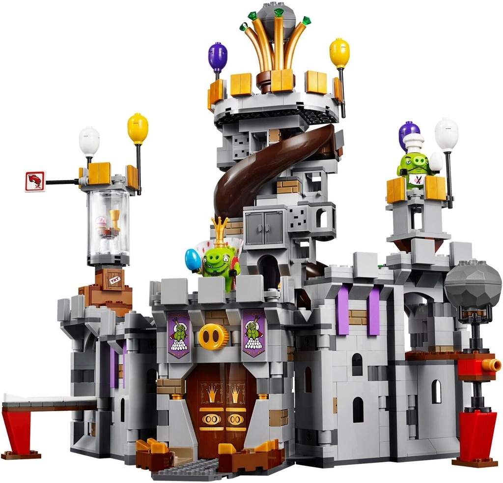 LEGO 75826 Angry Birds King Pigs Castle  Discontinued 2016