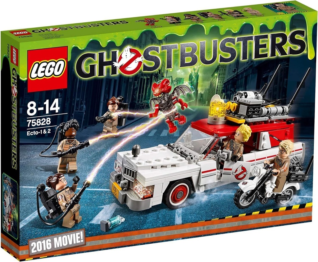 LEGO 75828 Ghostbusters Ecto1 2 Building Set NO BOXBOOK