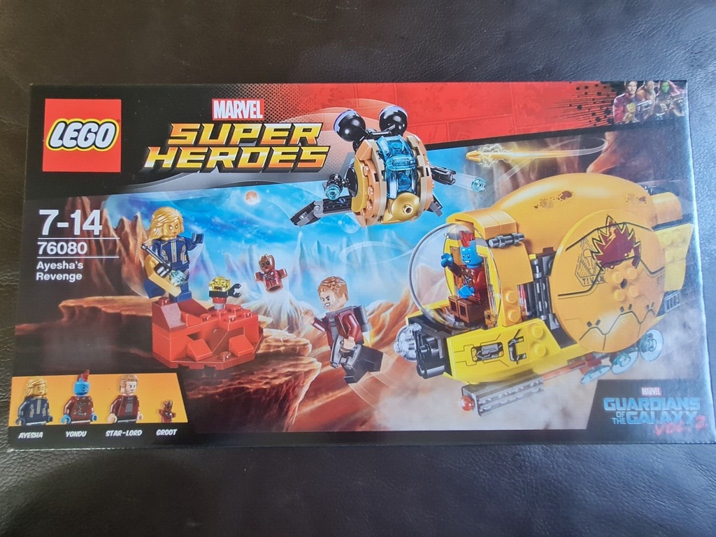 LEGO 76080 Marvel Guardians of the Galaxy Ayeshas RevengeNew Boxed