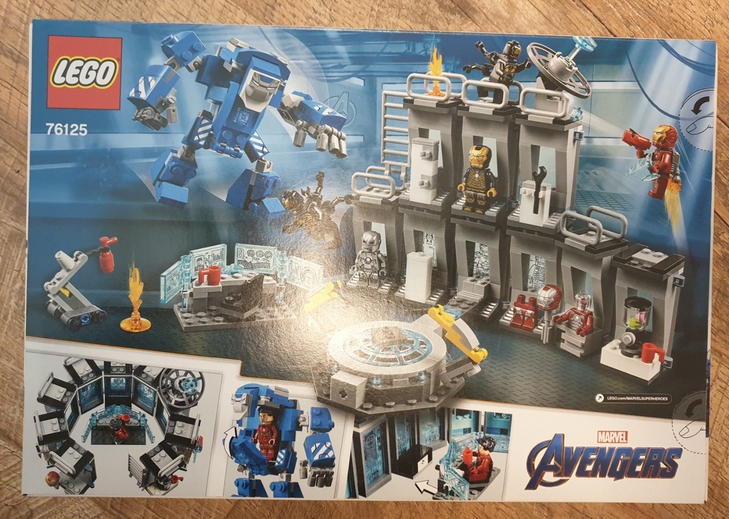 LEGO 76125 Marvel Avengers Super Heroes Iron Man Hall of ArmourNew set