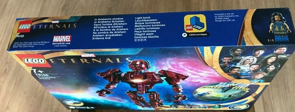 Lego 76155 Marvel Eternals In Arishems Shadow 493 pcs age 7 lego