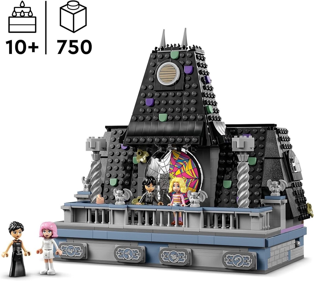 LEGO 76781 Wednesday Enids Dorm Room 750 Pcs 5 Minifigs Ages 10