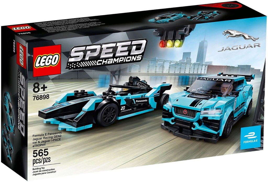 LEGO 76898 SPEED CHAMPIONS JAGUAR RACING   BOX DAMAGE