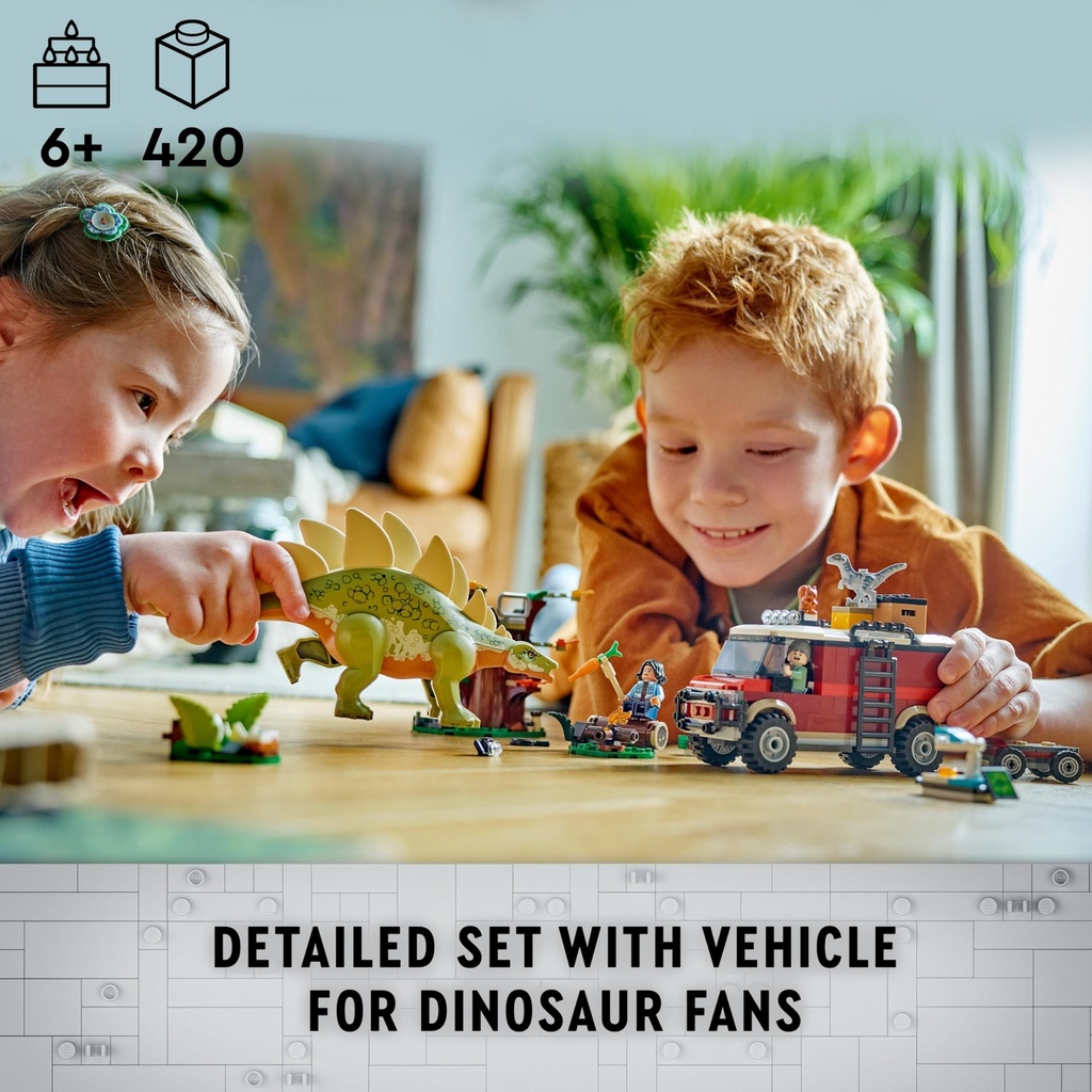 LEGO 76965 Jurassic World Dinosaur Missions Stegosaurus Discovery