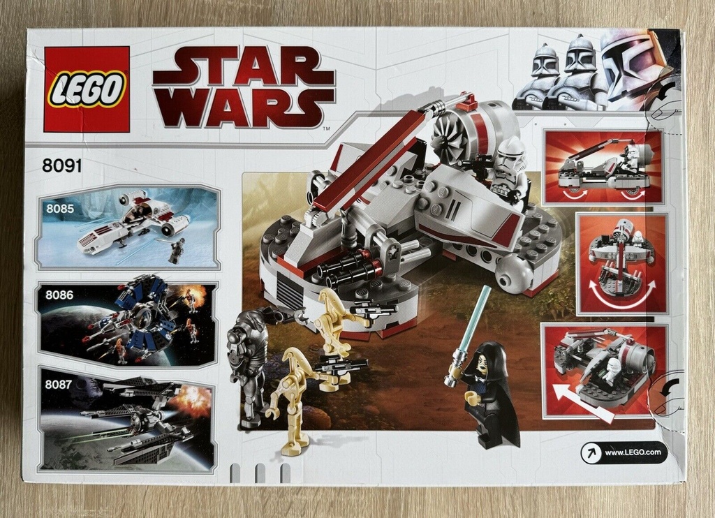 Lego 8091 Star Wars Republic Swamp Speeder  FREE POSTAGE
