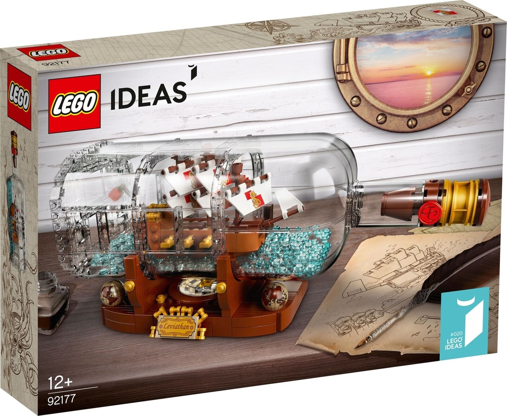 Lego 92177 Ideas Ship in a Bottle  Retired Dec 2021