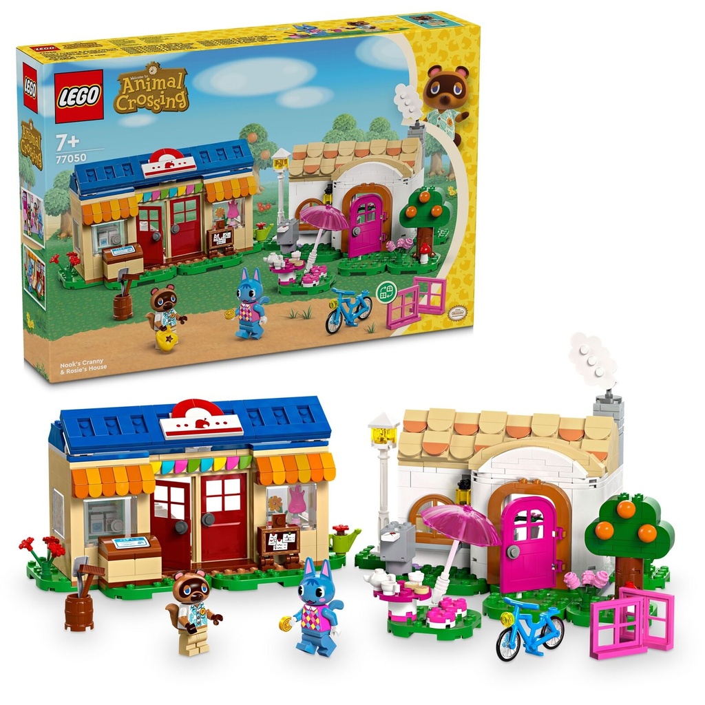 LEGO Animal Crossing Nooks Cranny Rosies House Set 77050  BOX DAMAGE