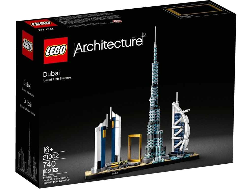 LEGO Architecture Dubai Skyline 21052  SENT RM24