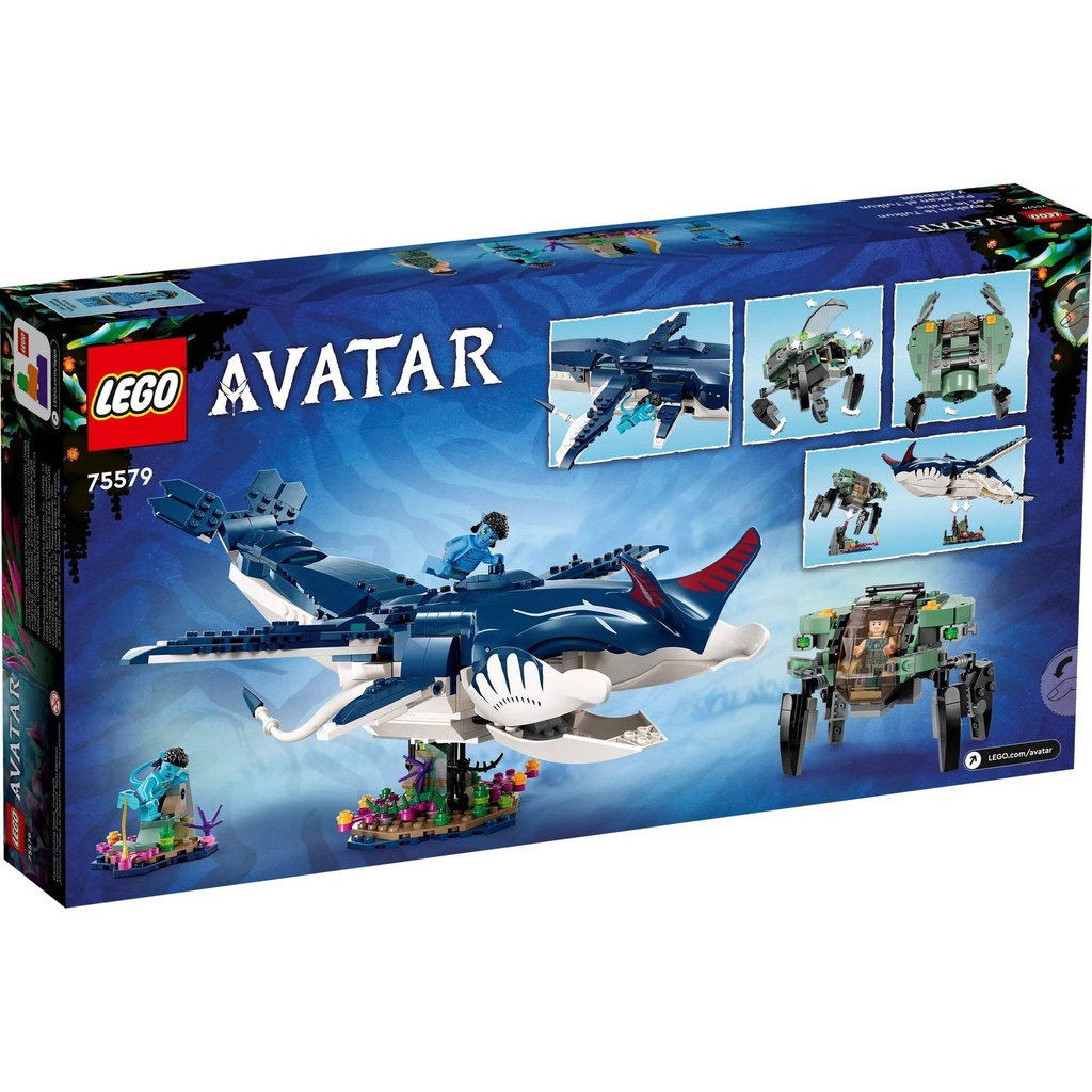 Lego Avatar Payakan the Tulkun Crabsuit 75579