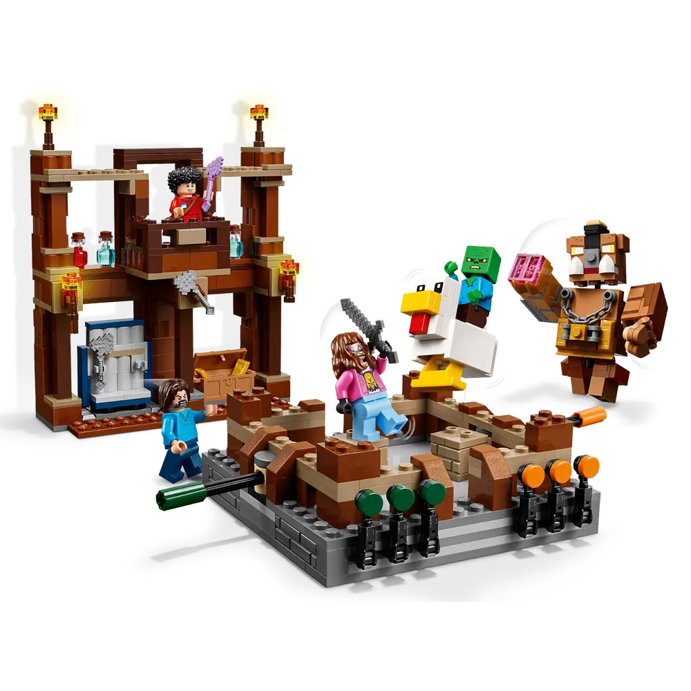 LEGO Minecraft 21272 Woodland Mansion Fighting Ring Age 10 491pcs