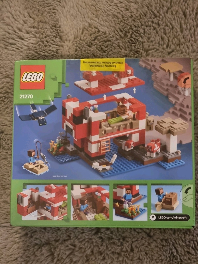 LEGO Minecraft Mooshroom House 21270