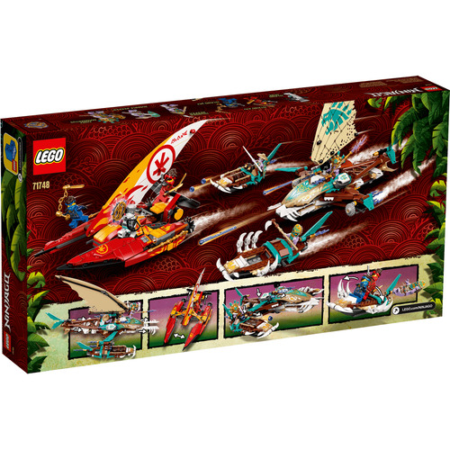 LEGO NINJAGO Catamaran Boat Ship Battle Ninja Set 71748  FREE POST
