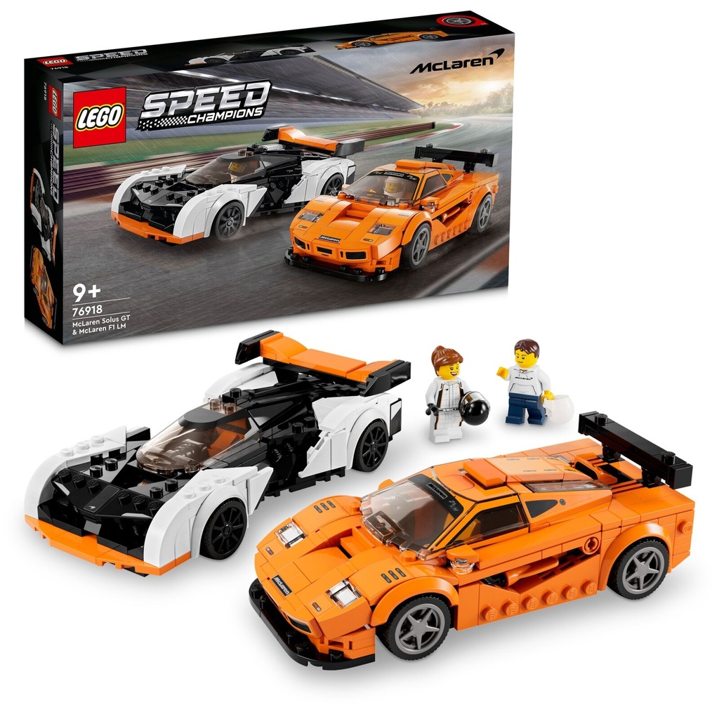 Lego Speed Champions McLaren Solus GT McLaren F1 LM 76918