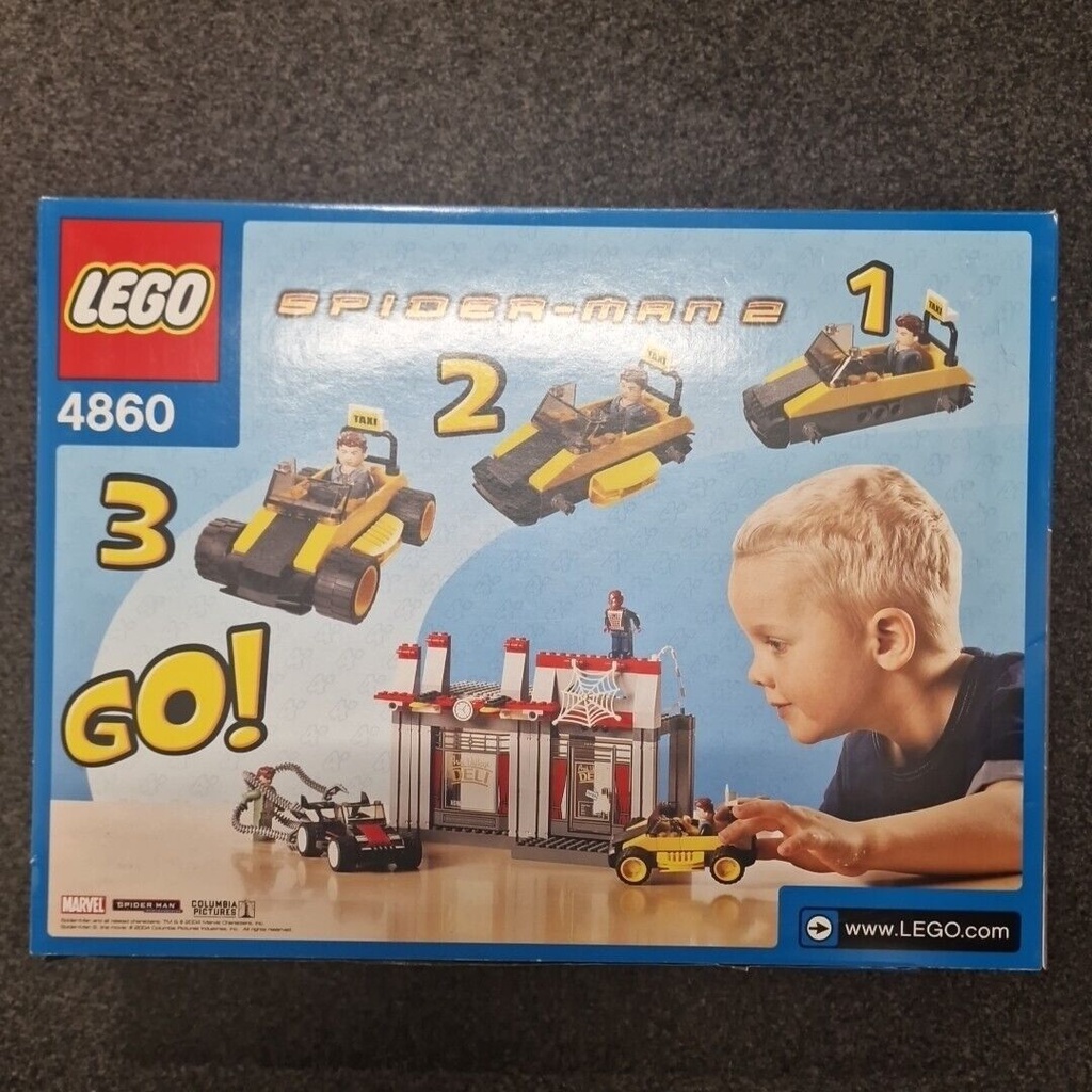 LEGO SpiderMan 2 Cafe Attack  Retired Set 4860
