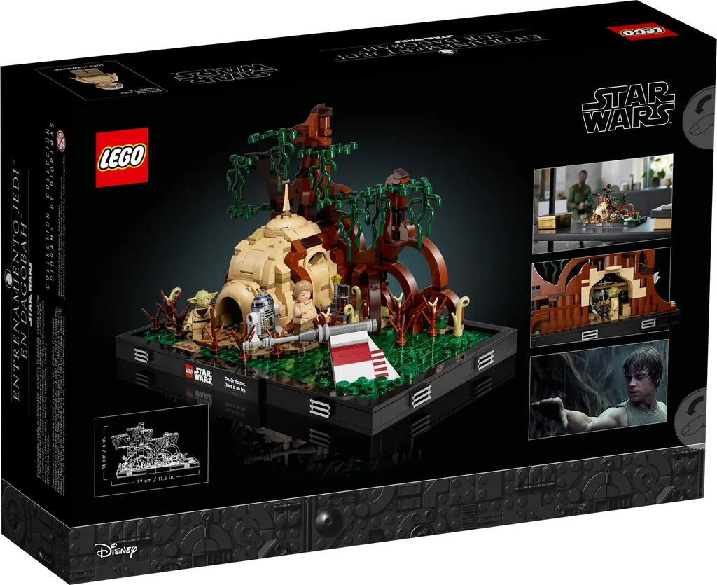 Lego Star Wars Dagobah Jedi Training Diorama 75330
