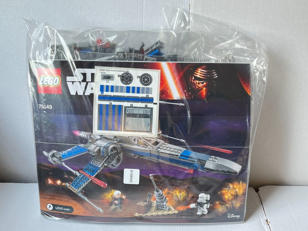 LEGO Star Wars 75149 Resistance XWing Fighter in bags no box