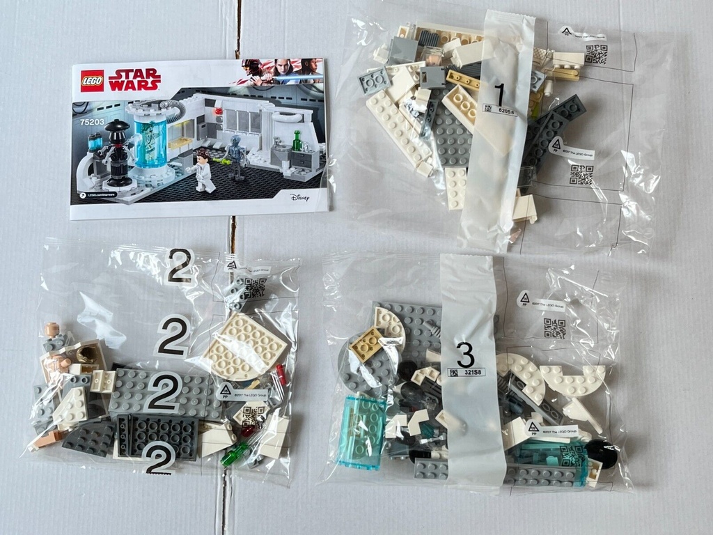LEGO Star Wars 75203 Hoth Medical Chamber complete bags no box
