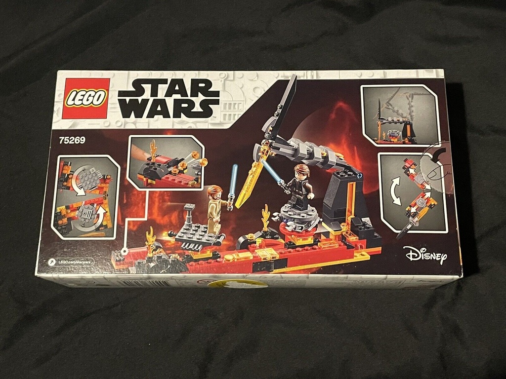LEGO Star Wars 75269 Duel on Mustafar And Retired Set