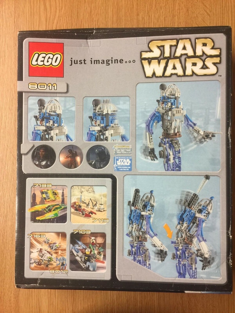 LEGO STAR WARS TECHNIC 8011 MANDOLORIAN JANGO FETT
