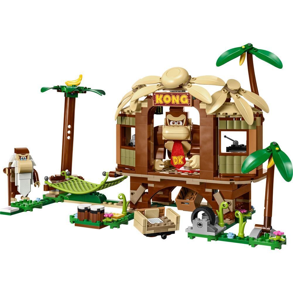 LEGO Super Mario Donkey Kongas Tree House Expansion Set 71424 555 Pieces