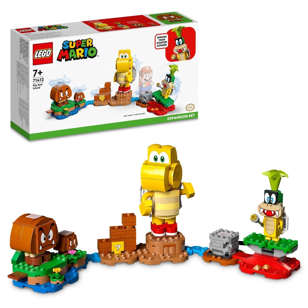 LEGO Super Mario Big Bad Island Expansion Set 71412